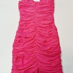 H:ours Estelle Mini Dress in Pink Medium Photo 11