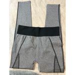 NWOT Blue Star Size L/XL Gray Black Leggings Athletic Lounge High Rise Stretch Size L Photo 1