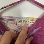 Free People  We the Free Hey Girl Purple Floral Spring Plum Combo Tank Photo 4