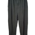 ZARA Paperback Waist Olive Green Trousers Pants Slacks Size XS Stretch Photo 0