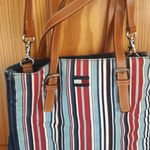 Tommy Hilfiger  Jean Cross Body Small Tote BAG stripes 90 denim Photo 2