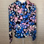 Splash Year of Ours Abstract Print Tennis Hooded Activewear Pullover, Size XS Photo 10