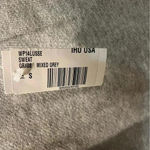 IRO NWT Paris Lusse Pleated Crewneck Sweatshirt Top Mixed Gray Grey S Photo 6