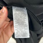 Ralph Lauren Lauren Black Label Dress Sheath Size 14 Jersey Ruched Waist V-Neck Photo 4