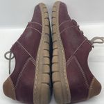 Josef Seibel Steffi 59 Waterproof Burgundy Suede Sneaker/Trainer 39 Size 8 Photo 4