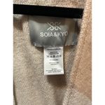 SOIA & KYO  Poncho one size Neutral Beige and Cream Photo 88