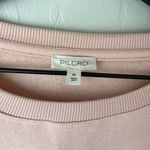 Pilcro Mixed Rib Sweatshirt light pink XL NWOT Photo 7