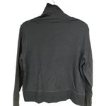 Athleta Nirvana Cropped Funnel Neck Sweatshirt Black Women’s Size Medium Photo 3