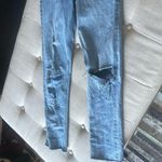ASOS Lightly Distressed Demim Straight Leg Jean Size 25 Photo 1