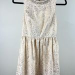 Cooperative  Embellished Fit & Flare Dress - Size 4 Metallic Holiday Party Dress Photo 2