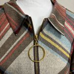 R & K Shift Dress Womens L Plaid Gold Zipper Soft Casual Preppy Classic Retro Size L Photo 3