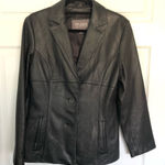 wilson's leather  Black Blazer Women's Jacket Size M Photo 0