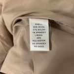 Banana Republic  | Holiday Tan Wool Skirt Lined Size 4 Christmas Event Modest Photo 7