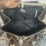 Kate Spade Leather Varick St Abbie Satchel Shoulder Bag Taupe/Black Convertible Photo 11