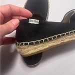 Soludos NWOB The Original Espadrille Sandals Cotton Jute Loafers Black sz. 6.5 Photo 5