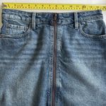 Free People EUC  Zip Front Denim Skirt Size Small Photo 7