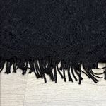 Jessica Howard Black Lace with Fringe Bottom Sleeveless Knee Length Dress Size 8 Photo 6