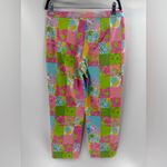 Lilly Pulitzer  Y2K 2000s Floral Print Boho Summer Capri Short Pants Size 4(29) Photo 7