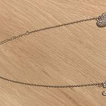 LIKE NEW "R" INITIAL NECKLACE Silver Photo 0