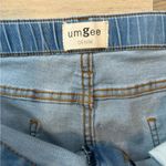 Umgee  Denim Size 2X Stretch Flare Jean with raw hem Photo 3
