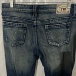 Ymi  Blue Distressed Denim Low Rise Jeans Size 9 Photo 6