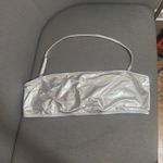 SKIMS  Size 2X Nickel Silver Swim Bandeau Bikini Top Women’s SSW-BND-0025 NWT Photo 2