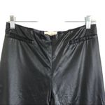 Cache Vintage 80s Shiny Black Pant Size 8 Photo 7