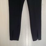 Theory Scuba Slit Legging Mid Rise Skinny Leg Full Length in Black Size M Photo 7