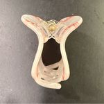 Baseball Hair Claw/ Clip White Photo 2