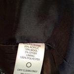 Fenn Wright Manson  Black‎ and White Blazer with Beaded Collar Size Small Photo 3