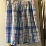 FINAL MARKDOWN Koret City Blues Plaid shorts petite medium Size undefined Photo 5