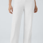 Halara High‎ Waisted Button Multiple Pockets Straight Leg Casual Pants Photo 0