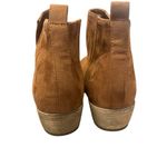 Journee Collection  Rimi Brown Faux Suede Block Heel Ankle Booties Size 9 Photo 4