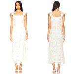 Elliatt NEW NWT Scarlett Butterfly Midi Dress In Cream Photo 2