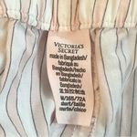 Victoria's Secret  Pink and White Striped Pajama Lounge Pants - Size: Medium Photo 1