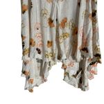 Free People  Love Potion White Floral Lace Sleeveless Knit Boho Tank Top Size XS Photo 4