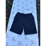 Ralph Lauren Active Women's Shorts Size 14 Black White Pinstripe Summer‎ Spring Photo 1