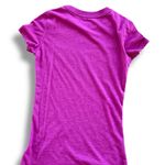 Aeropostale  Y2K Baby Tee Womens Size XS Spell out fuchsia Casual Barbiecore Photo 1