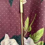 Ted Baker London Alyan Elderflower Print Asymmetrical Dress Size 14 Photo 3