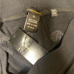 BCBGMAXAZRIA ποΈ Black Sequined "BCBG" Cotton Blend Sweat Track Pants XL NWT Photo 6