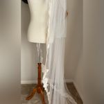 Vintage Lace Wedding Dress Veil White Photo 4