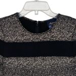 Shoshanna  Midnight Sparkly Gold and Black Bodycon Maxi Dress Gown Photo 2