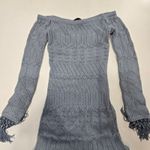 House of Harlow 1960 Rose Dress in Blue XS Photo 4