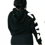 Zyia  Active Black Cropped Hoodie Sweatshirt Size 2XL Photo 1