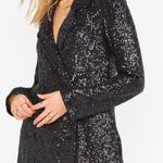 Show Me Your Mumu Black Sequin Dress Photo 0