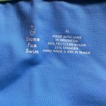 Stone Fox Swim NWT  Ibiza Bikini Top XL Colorblock One-Shoulder Women's Swim Pool Photo 4