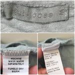 Cut Loose Sage Cotton Linen Short Sleeve A Line Dress Size Medium Lagenlook Green Photo 12