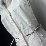 Alexander Wang  White Sleeveless Button Down  cut out Shirt size 4 Photo 3