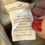 PacSun Womens Beige Hoodie Sweatshirt Large Longer Fit Neutral Casual Tunic Photo 6