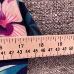 Old Navy  Womens Dress Size‎ Large Vacation Tropical Dark Floral Bohemian Resort Photo 3